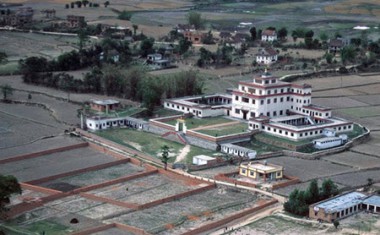 Ka-Nying Shedrub Ling Monastery, shortly after completion.